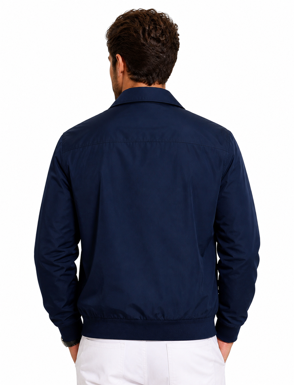 Mens navy blue Lightweight windcheater Jacket