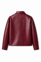 The cherry Leather jacket