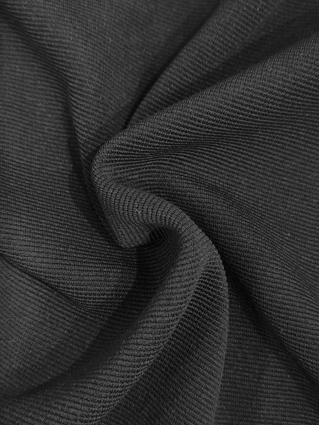 Syffer Baggy-fit Ribbed textured lower– Black