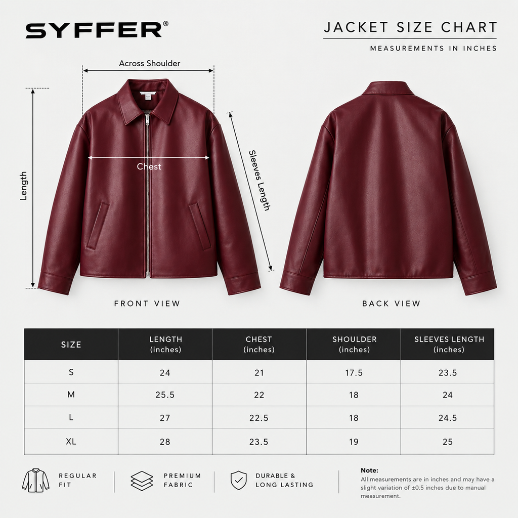 The cherry Leather jacket